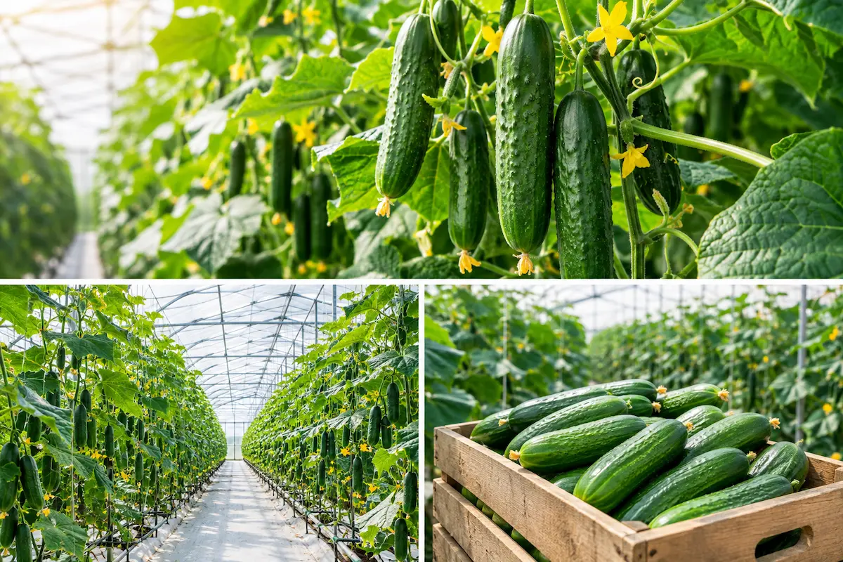 خیار گلخانه ای